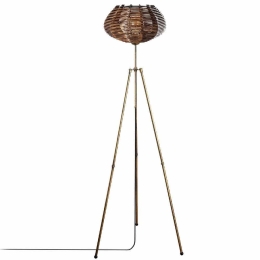 Φωτιστικό Δαπέδου Ellipse 390FLH2198 35x35x160cm 1xE27 40W Antique Gold Opviq