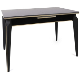Τραπέζι Επεκτεινόμενο Star 974NMB1735 120/148,5x79x75cm Multi-Black Μοριοσανίδα, Μέταλλο