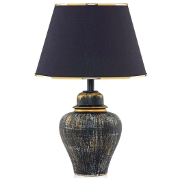 Φωτιστικό Επιτραπέζιο 687HMY2115 30x50cm E27 40W Gold-Black Opviq