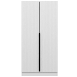 Ντουλάπα Δίφυλλη Kale Plus 506MNR2179 90x52x210cm White Δίφυλλη