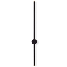 Φωτιστικό Τοίχου - Απλίκα Sword 119FRS1157 7x10x91cm Led 13W 3000K Black Opviq