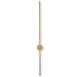 Φωτιστικό Τοίχου - Απλίκα Sword 119FRS1160 7x10x91cm Led 13W 3000K Gold Opviq