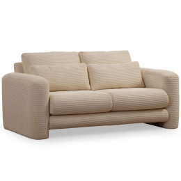 Καναπές Διθέσιος Lily 560ARE1845 180x97x73cm Beige