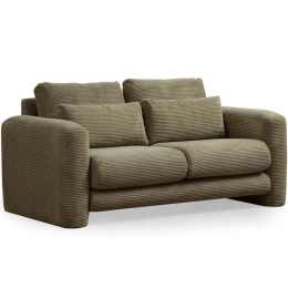 Καναπές Διθέσιος Lily 560ARE1846 180x97x73cm Green