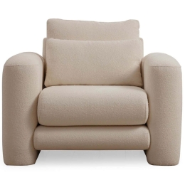 Πολυθρόνα Lily 560ARE1850 98x97x73cm Cream