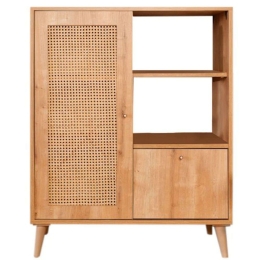 Ντουλάπι Hazeran 998VOW1158 90x40x110cm Oak Ξύλο