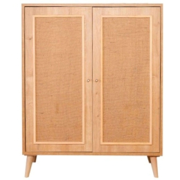 Ντουλάπι Jut 998VOW1163 90x40x110cm Oak Γιούτα,Ξύλο