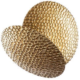 Φωτιστικό Τοίχου - Απλίκα Yosma 119FRS1551 21x15x21cm Led 5W 3000K Gold Opviq