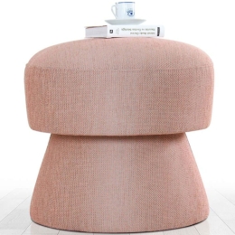 Σκαμπό Endor 209FLF1366 Φ48x45cm Pink