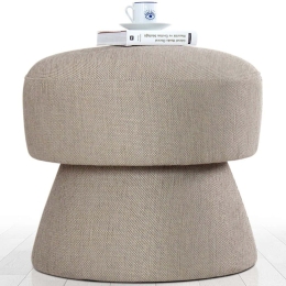 Σκαμπό Endor 209FLF1368 Φ48x45cm Brown