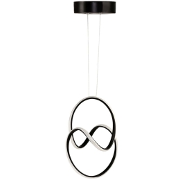 Φωτιστικό Οροφής Yin Yang 166PRG1161 166PRG1161 40x25x80cm Led 40-60W 4000K Black Opviq