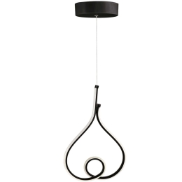 Φωτιστικό Οροφής Skylove 166PRG1165 40x25x80cm Led 24-36W 4000K Black Opviq