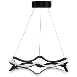 Φωτιστικό Οροφής Jades 166PRG1170 50x50x80cm Led 60-80W 6500K Black Opviq