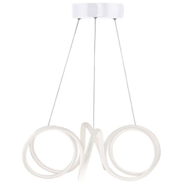 Φωτιστικό Οροφής Earendel 166PRG1175 55x55x80cm Led 60-80W 4000K White Opviq