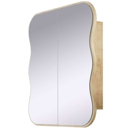 Καθρέπτης Μπάνιου Με Ντουλάπι Day Dream 552NOS1216 60x12x70cm Oak Μοριοσανίδα