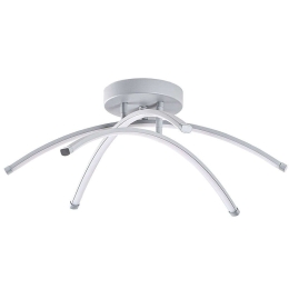 Φωτιστικό Οροφής - Πλαφονιέρα Ledbanana 119FRS1556 57x57x20cm Led 28W 3000K Grey Opviq