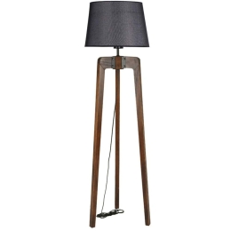 Φωτιστικό Δαπέδου Cagla 534LUN4411 42x170cm E27 40W Walnut-Black Opviq