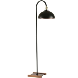Φωτιστικό Δαπέδου Kumru 534LUN4424 25x165cm E27 40W Black Opviq