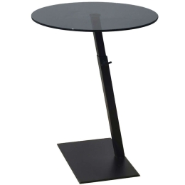Τραπεζάκι Βοηθητικό Fume 552NOS1448 40x40x75cm Black