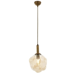Φωτιστικό Οροφής 301AUR1174 Φ30x100cm 1xE27 40W Gold Opviq