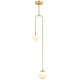 Φωτιστικό Οροφής 301AUR1359 20x12x130cm 2xG9 10W Gold Opviq