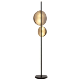 Φωτιστικό Δαπέδου 301AUR1710 Φ36x180cm 4xE14 40W Black-Gold Opviq
