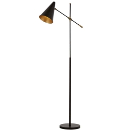 Φωτιστικό Δαπέδου 301AUR1711 20x75x185cm 1xE27 40W Black Opviq