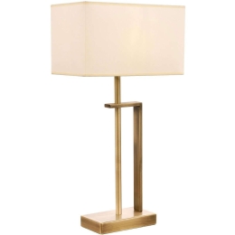 Φωτιστικό Επιτραπέζιο 301AUR1908 30x18x60cm 1xE27 40W Cream-Gold Opviq