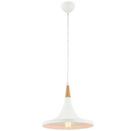 Φωτιστικό Οροφής 683AVN1385 Φ32x90cm 1xE27 40W White Opviq