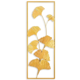 Διακοσμητικό Τοίχου Raspberry 891TNL2314 32x90cm Gold Wallity Μέταλλο