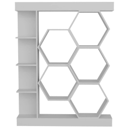 Βιβλιοθήκη Sueno 322RTC1110 140x29,6x177,4cm White