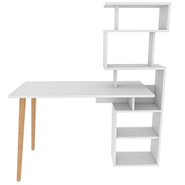 Γραφείο Vina 322RTC1315 133x55x146,4cm White