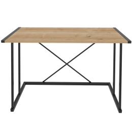 Γραφείο Adelaide 322RTC1385 114x60x75cm Black-Oak