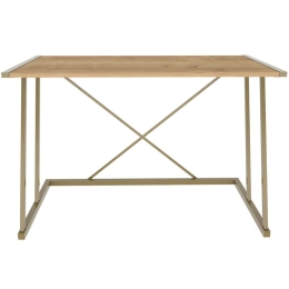 Γραφείο Adelaide 322RTC1393 114x60x75cm Gold-Oak