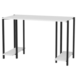 Γραφείο Academy 322RTC1396 125,2x60x73,8cm Black-White