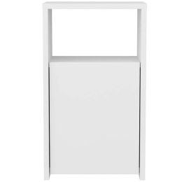 Κομοδίνο Carlin 322RTC1625 36x25,3x61,4cm White