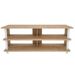 Έπιπλο Τηλεόρασης Pueblo 322RTC2243 120x44,6x47,4cm White-Oak