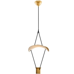Φωτιστικό Οροφής 414LRC1332 25x16x120cm Led 700lm 7W 3000K Gold Opviq