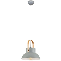 Φωτιστικό Οροφής 414LRC1580 Φ24x120cm 1xE27 40W Natural-Grey Opviq