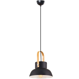 Φωτιστικό Οροφής 414LRC1581 Φ24x120cm 1xE27 40W Black Opviq