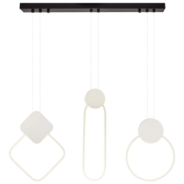 Φωτιστικό Οροφής - Ράγα 414LRC1859 70x10x120cm Led 4700lm 47W 3000K White Opviq