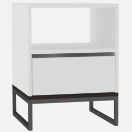 Κομοδίνο Lindau 495SSE1703 51x51x61cm White