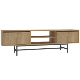 Έπιπλο Τηλεόρασης Tauber 495SSE1609 180x40x50cm Oak