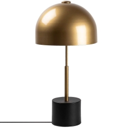 Φωτιστικό Επιτραπέζιο Mixed 942FLG1845 26x26x53cm E14 40W Black-Gold Opviq