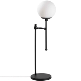 Φωτιστικό Επιτραπέζιο Step 942FLG1865 18x24x66cm 1xE14 40W Black-White Opviq