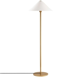 Φωτιστικό Δαπέδου Mixed 942FLG1529 46x46x150cm E27 40W Gold-White Opviq