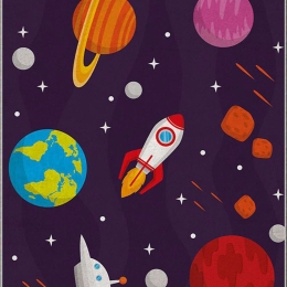 Χαλί HMI KDC-108 Purple-Multi Conceptum Hypnose 120X180cm