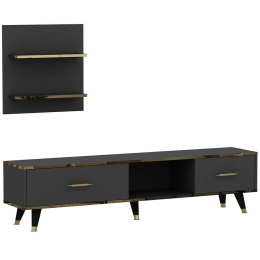 Σύνθεση Τηλεόρασης Aren 382NRC1126 180x35x43,6cm Anthracite