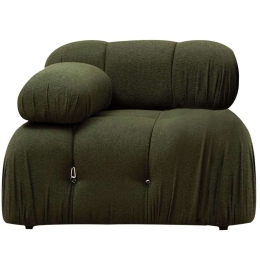 Πολυθρόνα Bubble L 560ARE1412 95x95x75cm Green