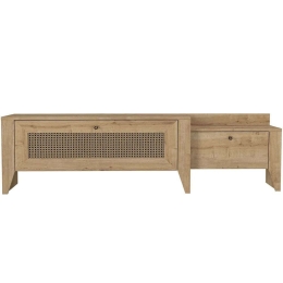 Έπιπλο Τηλεόρασης Madura 804TRH3076 180x35x50cm Oak